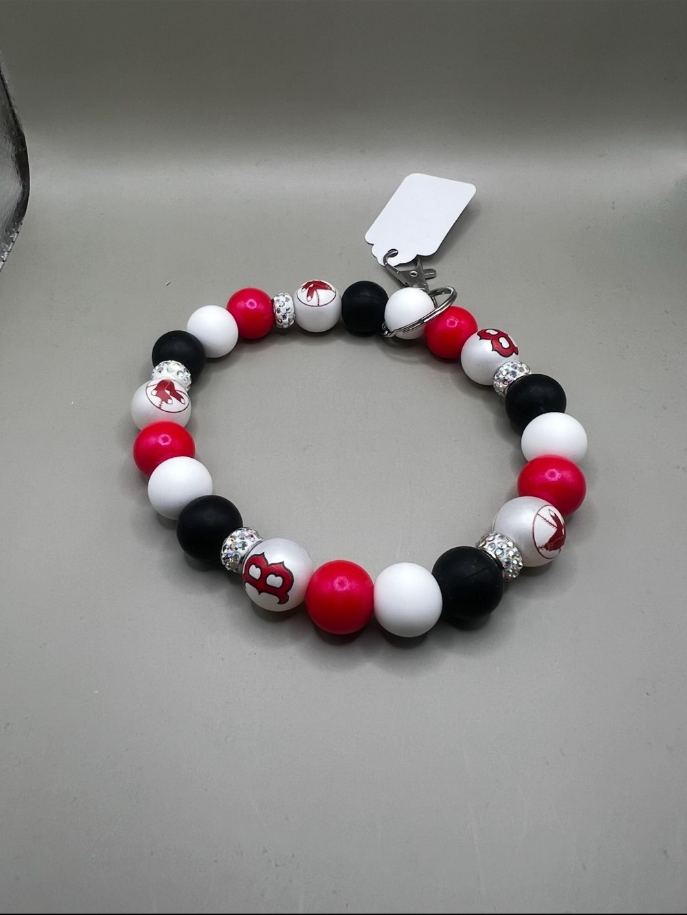 Beaded Keyring keychain - Picture 13 of 16